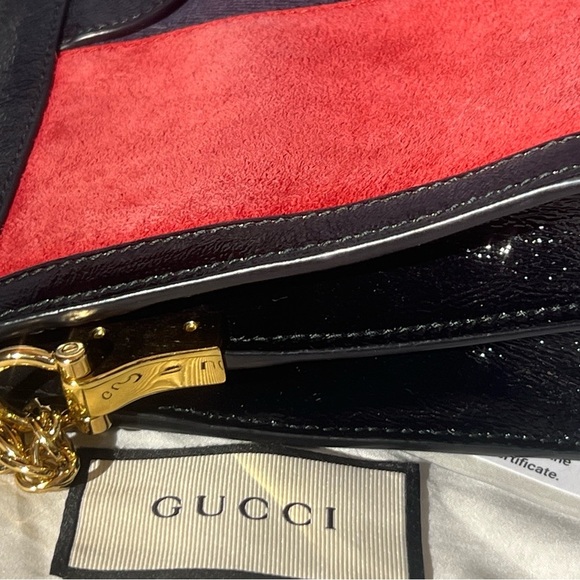Gucci Ophidia Chain Shoulder Bag Suede - Picture 5 of 8